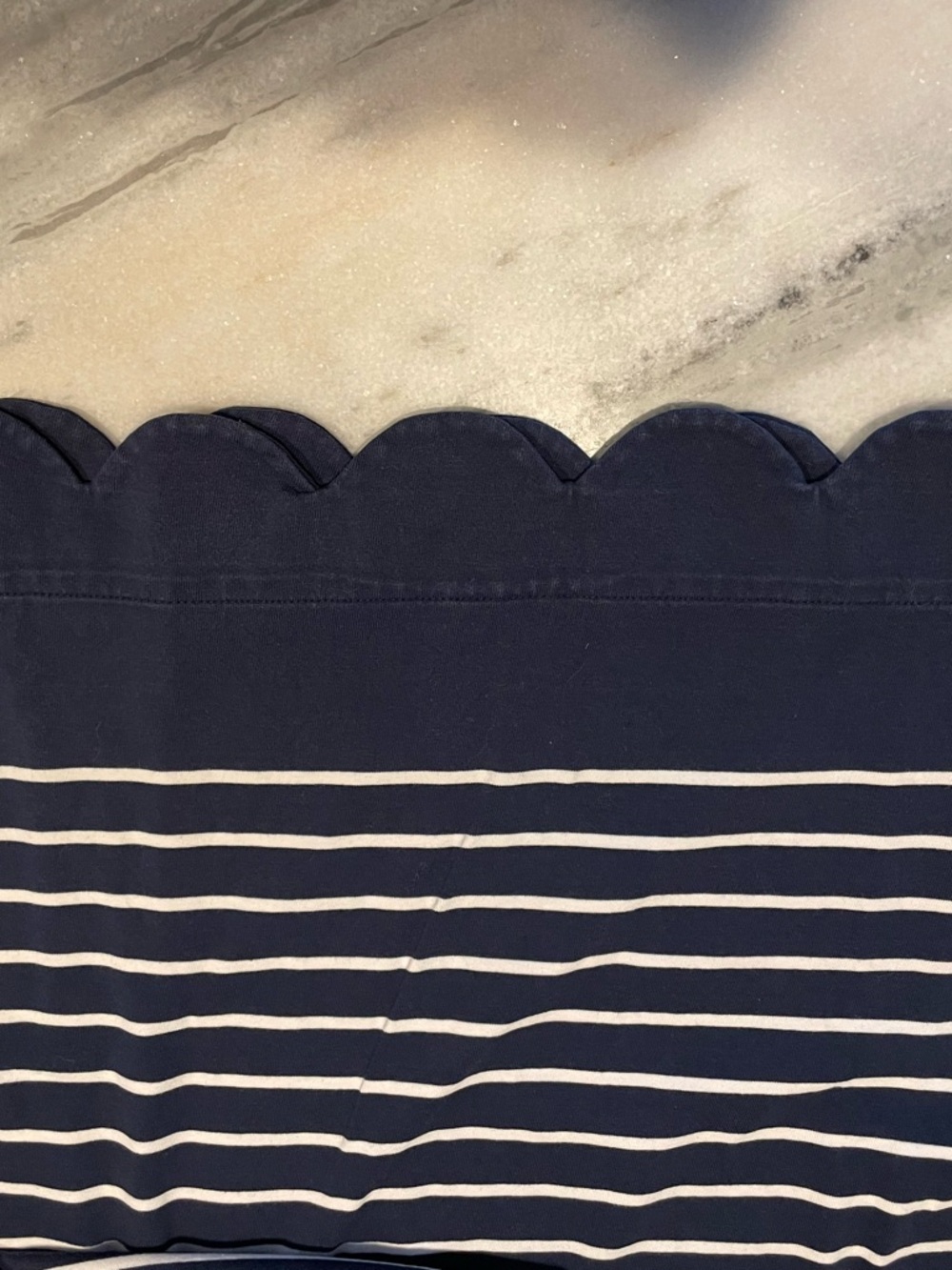 Vineyard Vines Navy and White Striped Boatneck Dress - Picture 6 of 7